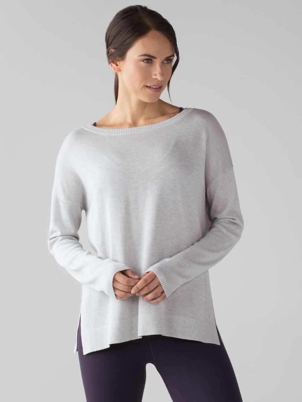 Lululemon Women's Well Being Sweater - Grey
